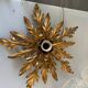 Florentine Gold Gilded Flushmount 1950’s