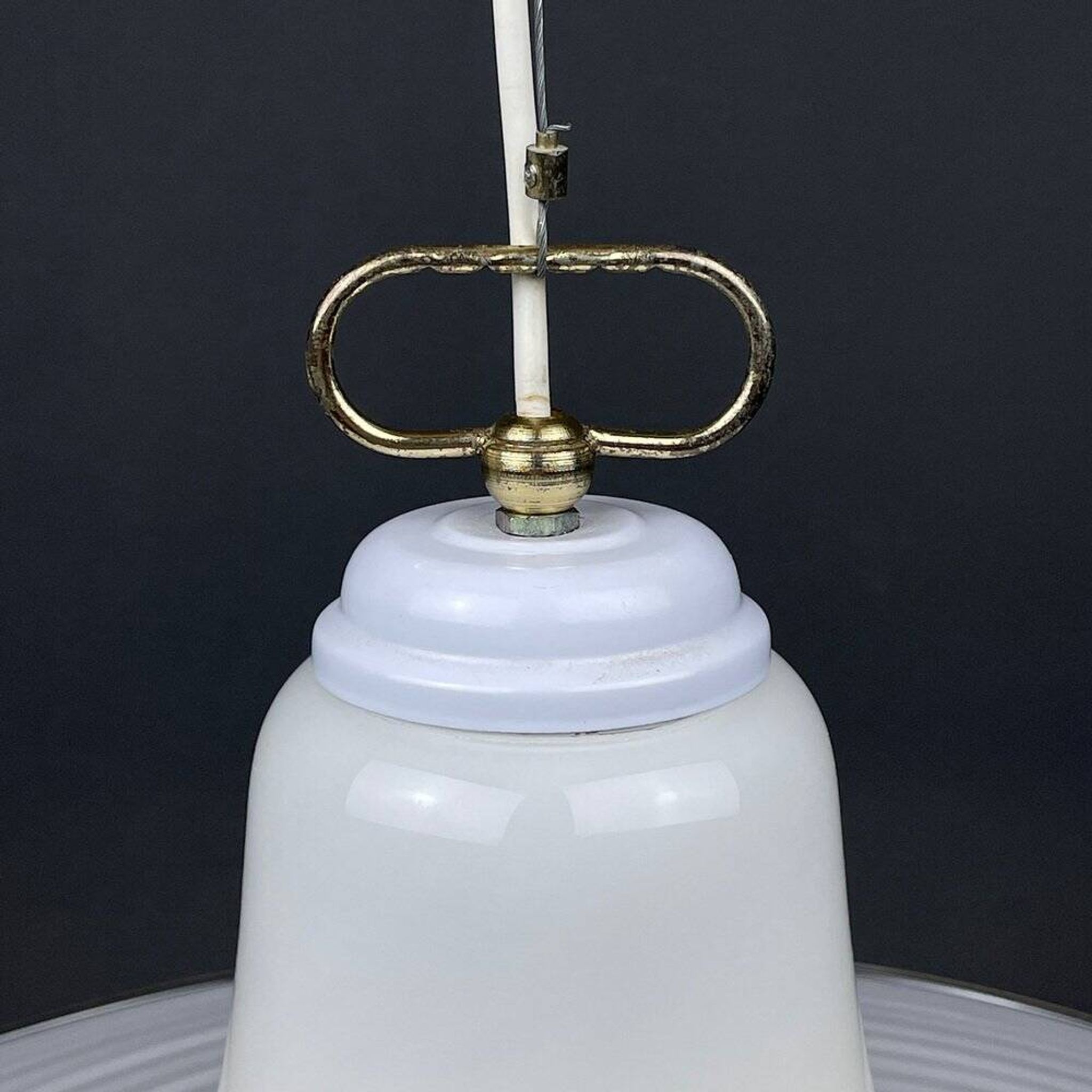 Murano glass pendant lamp Tourbillon by Vetri Murano, Italy, 1970s