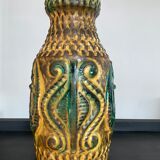 Vase West Germany in glazed ceramic year 60-70