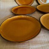 6 assiettes céramique Provençale
