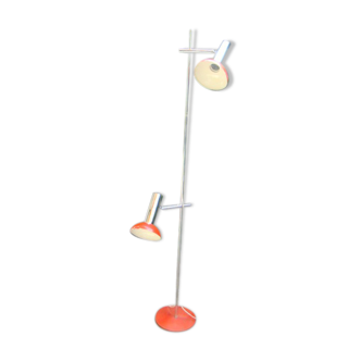 Floor lamp on base 2 vintage lights 70