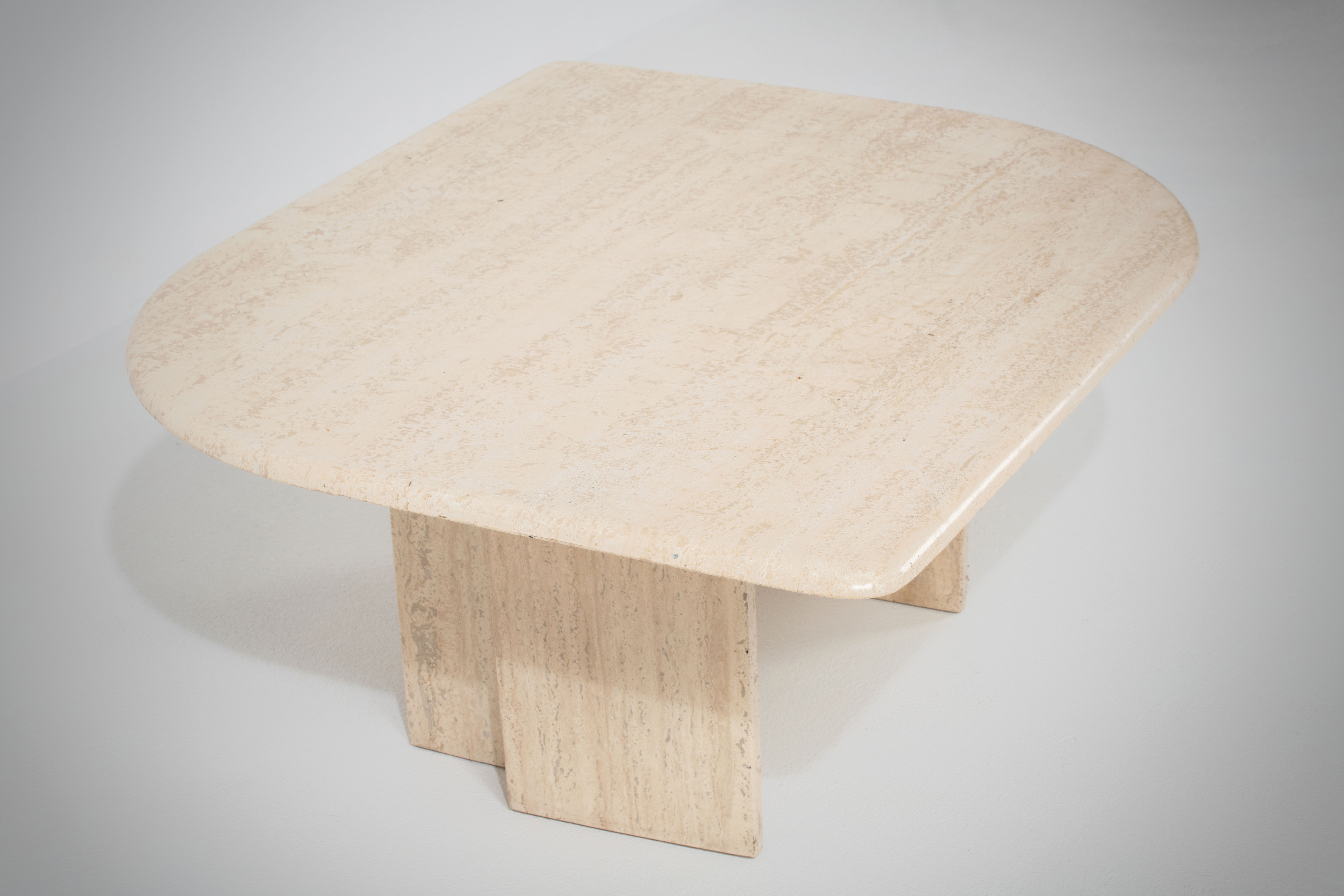 Table basse vintage italienne - marbre