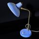 Lampe en métal bleu, 1960