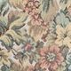 Toad armchair floral tapestry vintage 50s