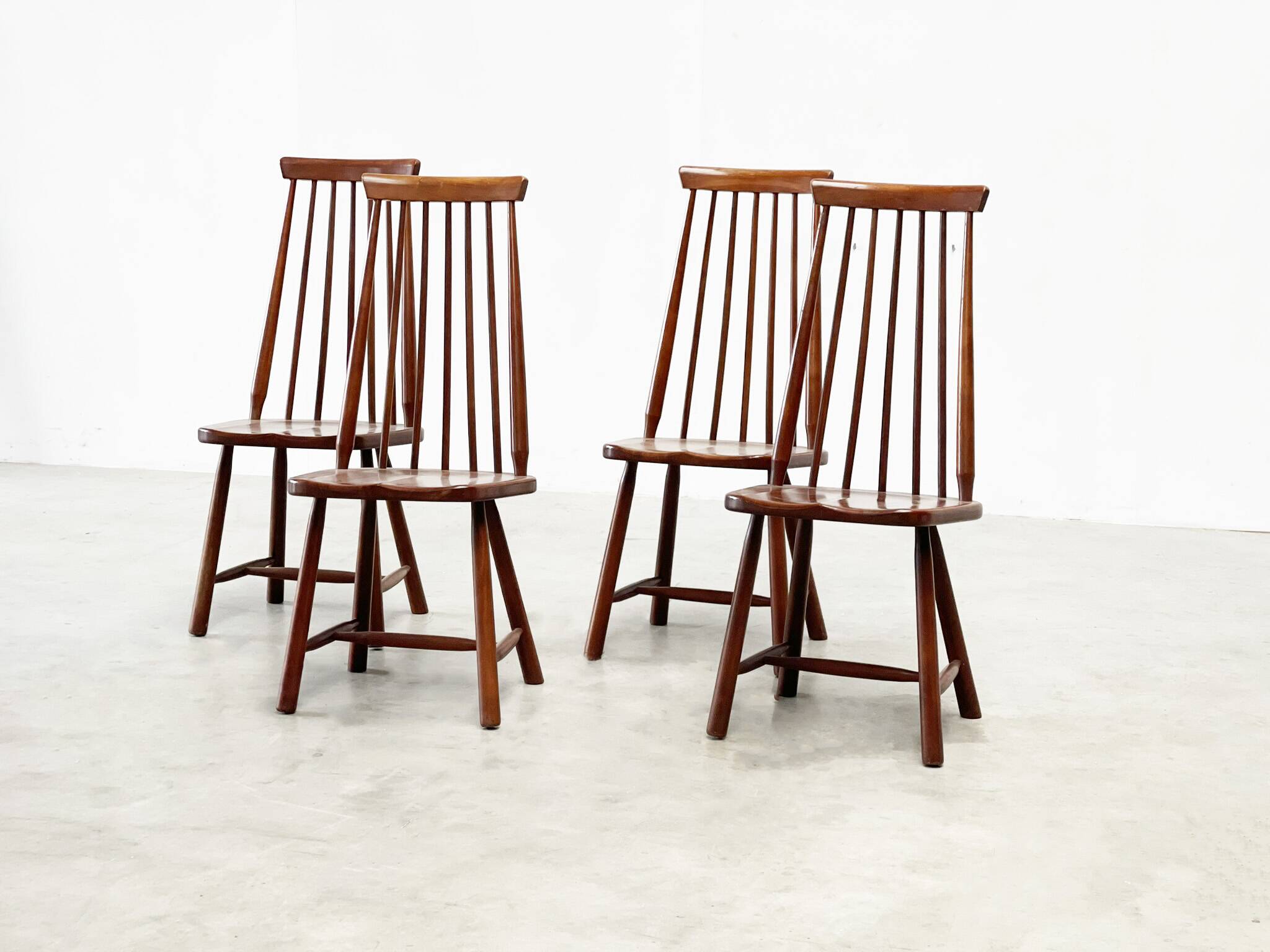 George Nakashima style dining chairs