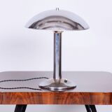 Restored art deco table lamp, by napako, new electrification, czech, 1930s