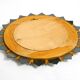 Large gilded Italian XXL Regency Sunburst Wall Mirror | diameter 93 cm
