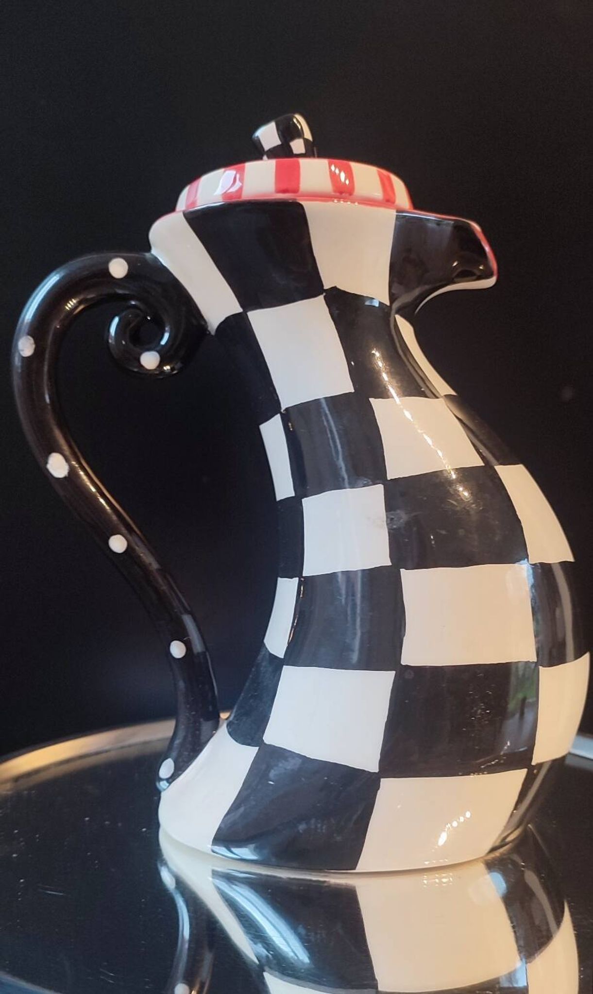 Jameson & Taylor teapot. Rare "cartoon" workshop piece