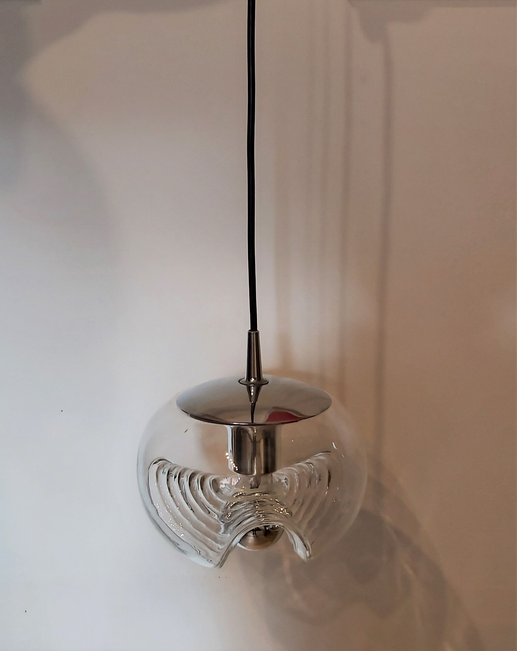 Pendant Lamp by Koch and Lowy Studio for Peill and Putzler, Germany, 1960s