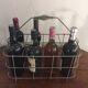 Old bottle rack