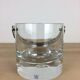 Crystal ice bucket by Vicke Lindstrand for Kosta Sweden, Pippi model