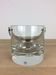 Crystal ice bucket by Vicke Lindstrand for Kosta Sweden, Pippi model