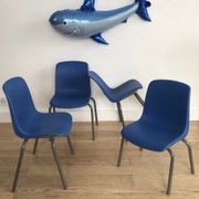 Vintage Grofillex nursery school chair