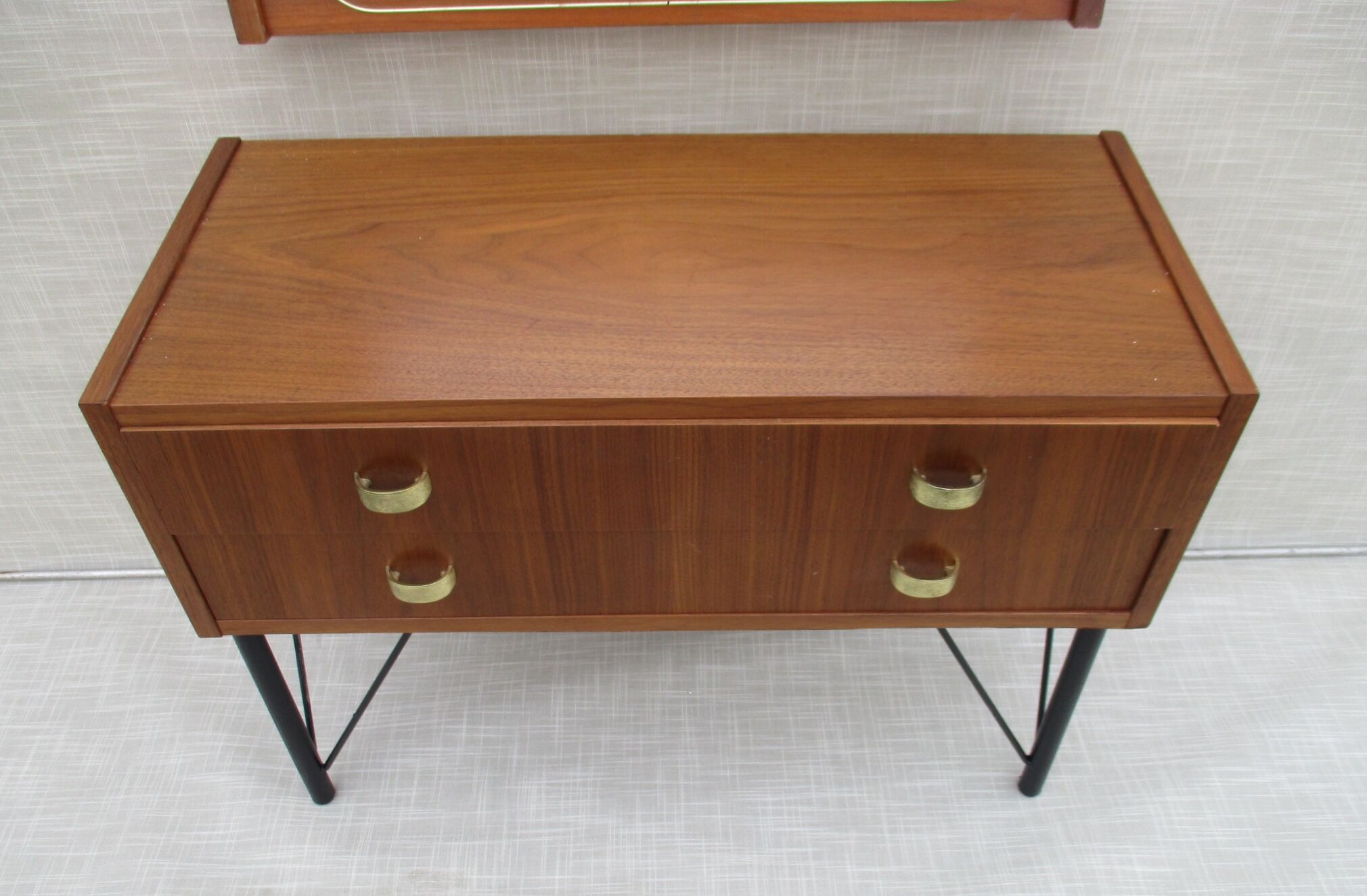 Mirror and console, sweden, 1960s