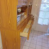 Vintage buffet in wood-coloured formica