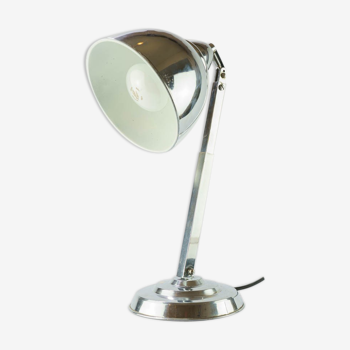 Lampe de bureau chromée