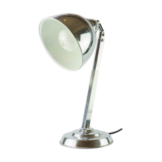 Chrome desk lamp