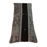 Vintage turkish kilim cushion cover , 30 x 60 cm