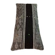 Vintage turkish kilim cushion cover , 30 x 60 cm