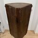 Biedermeier Corner Cabinet, Cherry Veneer, Ebony Inlay, South Germany circa 1820