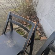 Pair of folding chairs