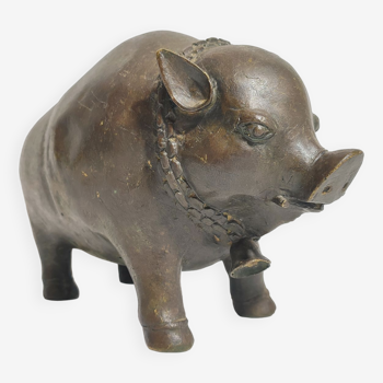 Chinese bronze pig