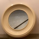 Vintage plastic round mirror