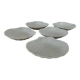 Set of 5 shell bowls