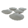 Set of 5 shell bowls