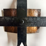 Brutalist wall candle holder from the 70s (X2)