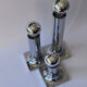 Space Age ceiling lights in chrome by Rolf Krüger for Staff Leuchten, A