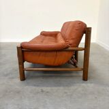 Fauteuils lounge vintage de style brutaliste brésilien, années 1960