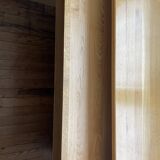 Light oak hutch