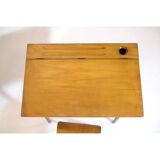 Small children's desk and chair from the 50s and 60s.