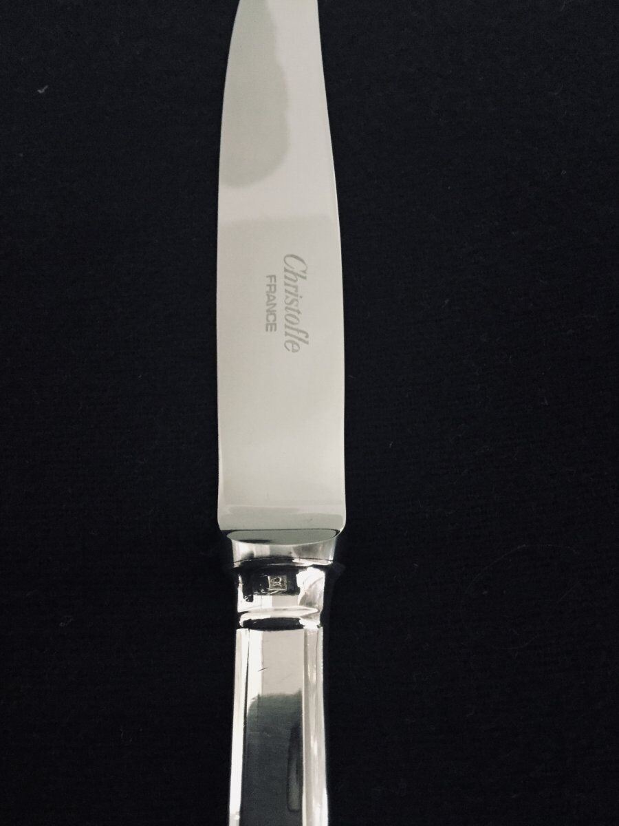 12 entremets christofle cluny knives