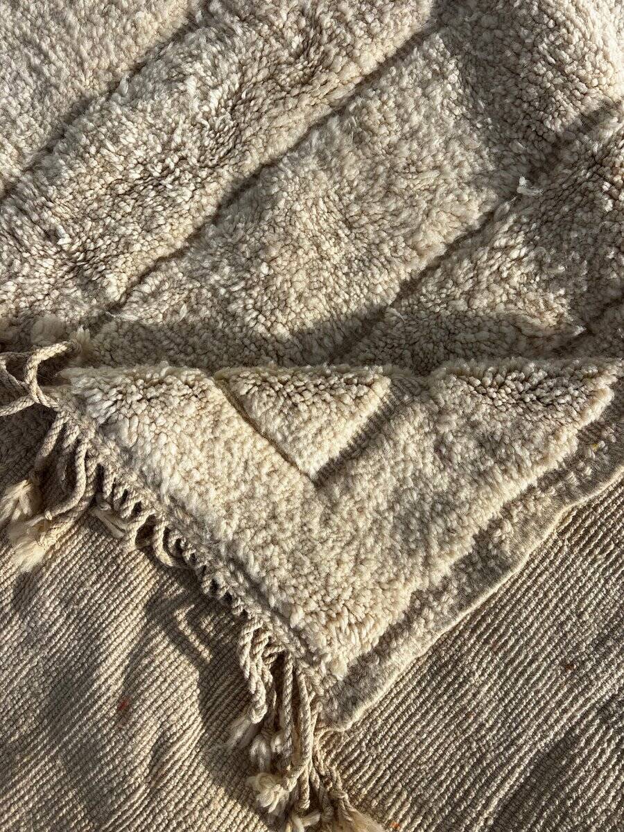 Large modern Berber-style rug in wool