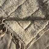 Large modern Berber-style rug in wool