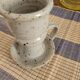 Pyrite stone candlestick by Gustave Tiffoche
