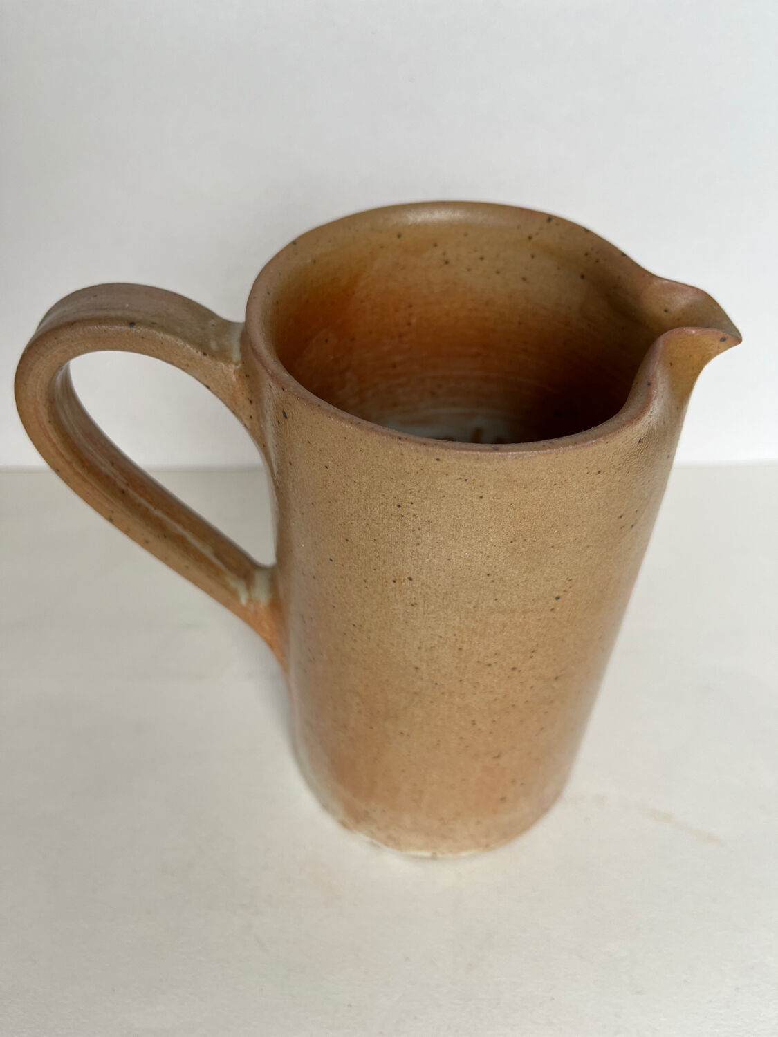 Stoneware pitcher