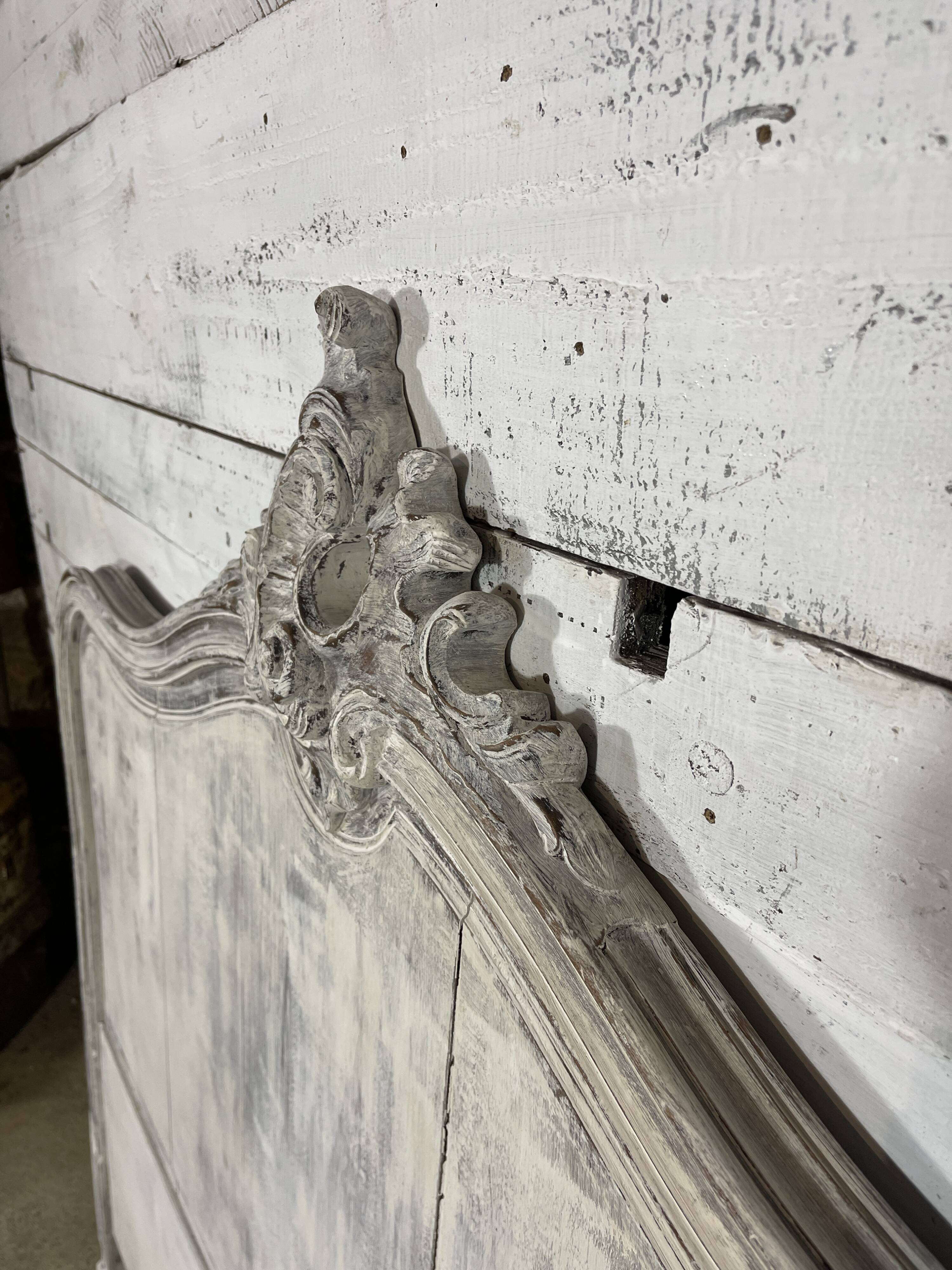 Louis XV rocaille headboard