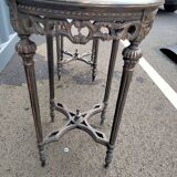Pair of pedestal tables