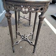 Pair of pedestal tables