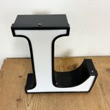 Vintage illuminated letter l , 1970s