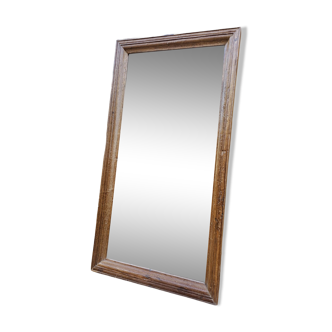 Burmese teak mirror