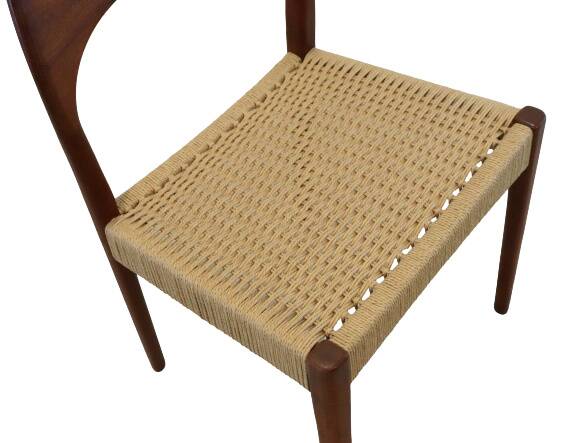 Lot de 4 chaises à manger 'Logster' - Arne Hovmand Olsen