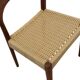 Lot de 4 chaises à manger 'Logster' - Arne Hovmand Olsen