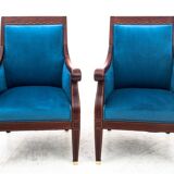 Two Biedermeier armchairs