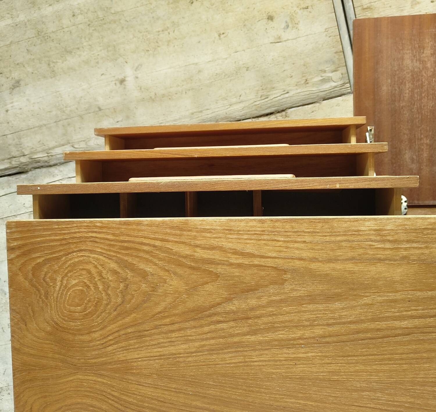 Vintage Scandinavian mid-century enfilade from the 1960s.