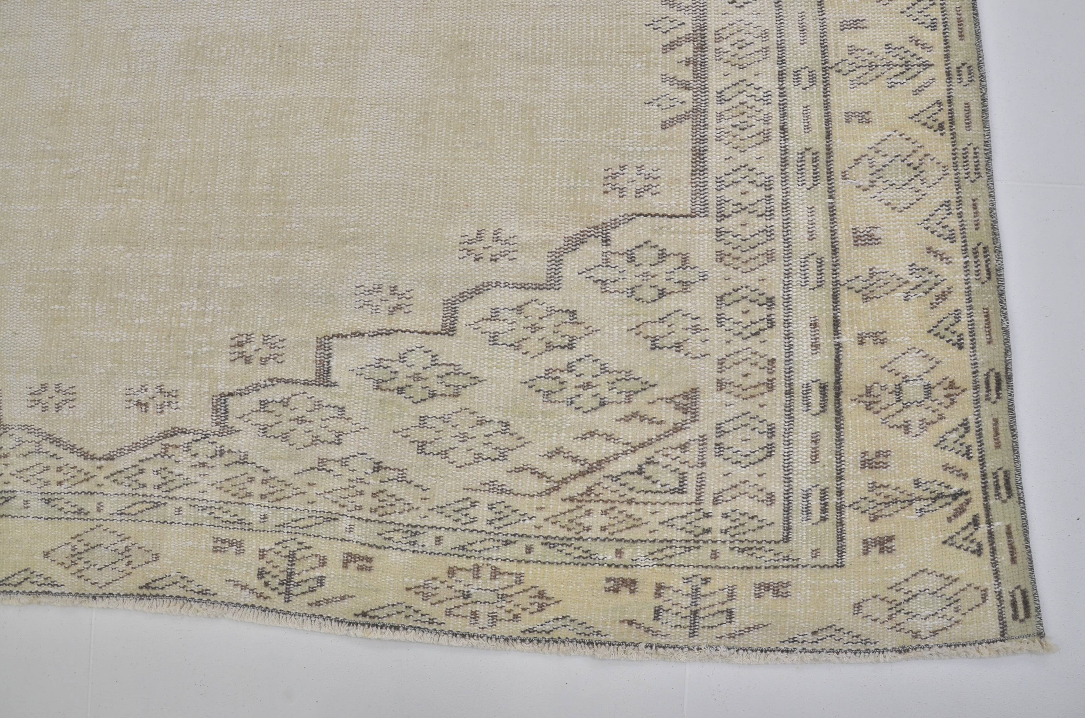 Oushak Handmade Floor Vintage Rug sku1486