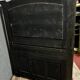 Blackened wooden sacristy sideboard from the Napoleon III period, circa 1850